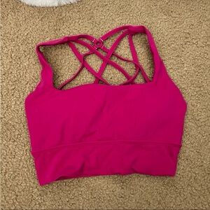 Women's Pink Sports Bra